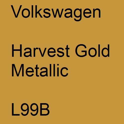 Volkswagen, Harvest Gold Metallic, L99B.